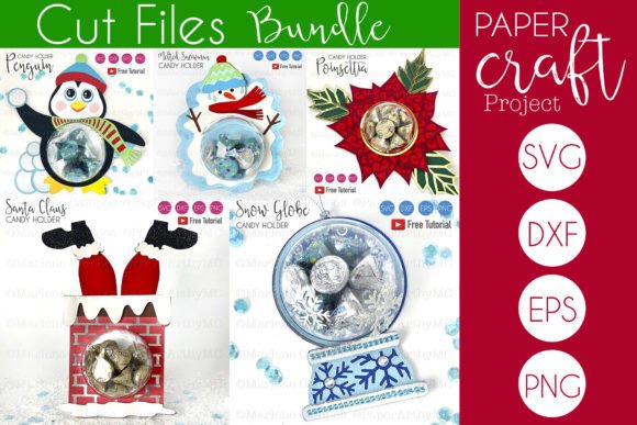 3D SVG Christmas Candy Holder Bundle: A Designer’s Review for Brand Marketing