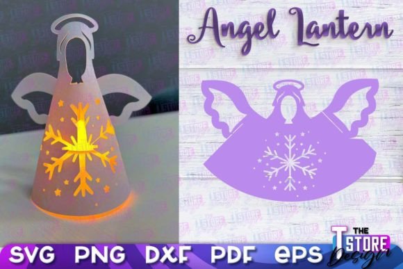Angel Lantern SVG Paper Cut SVG Review
