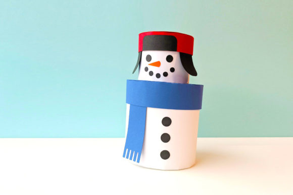 Charming Christmas 3D SVG: Snowman Stackable Round Gift Box Review
