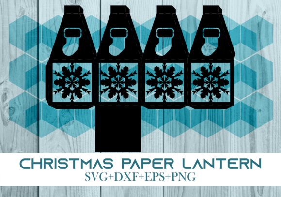 Christmas 3D SVG Lantern Series 0026 – Festive Design for Digital Sellers