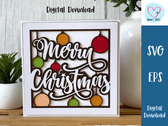 Christmas Card Baubles 3D SVG: A Designer’s Review for Real Client Projects