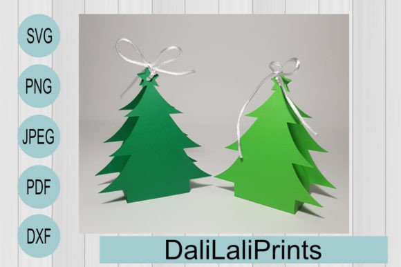 Christmas Tree Box 3D SVG: A Festive Shape for Crafters & Handmade Sellers