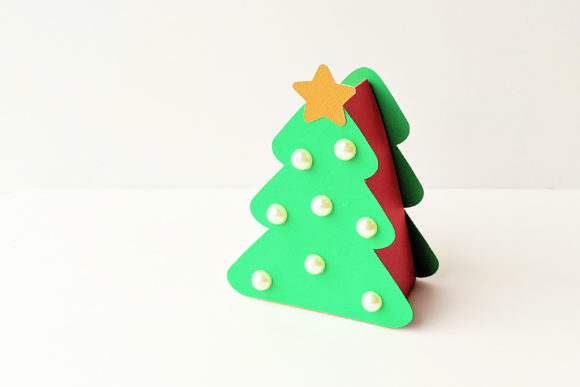 Christmas Tree Gift Box 3D SVG: Festive Flair for Small Business Branding
