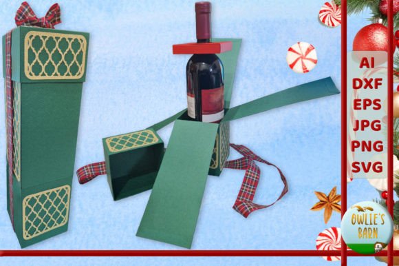 Exploding Wine Box: A 3D SVG Gift Design for Lifestyle Blogs and Gift Guides