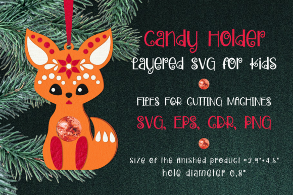 Festive 3D SVG Ornament Design for Christmas Branding