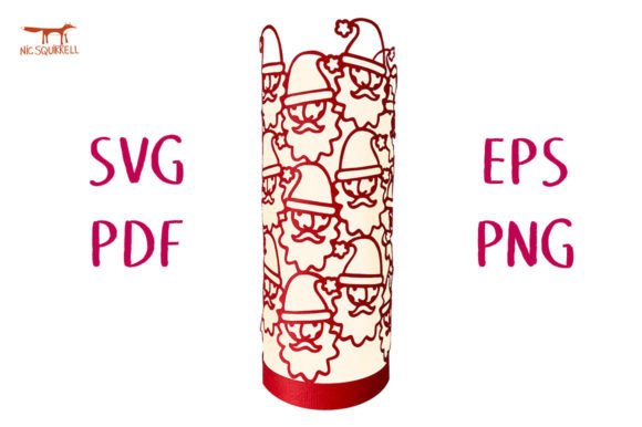 h1Santa Claus Christmas Lantern 3D SVG Cut File Review/h1