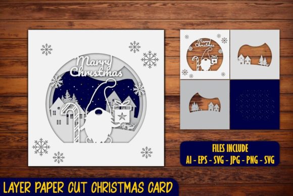 Layer Paper Cut Christmas Card: A Practical Review for Digital Sellers