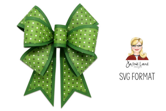 Layered Triple Bow 3D SVG for Christmas Crafting